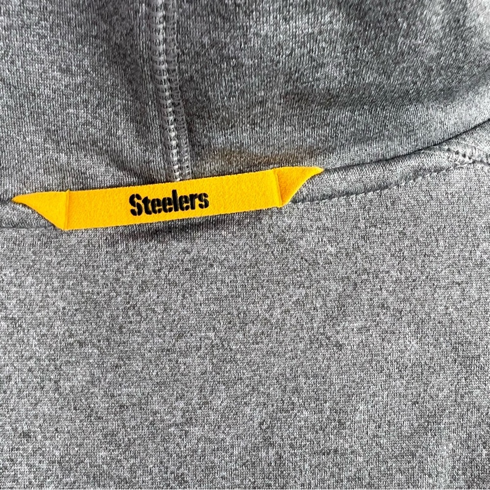 NFL onfield apparel hoodie sweater Steelers Gray Hoodie for Men - Picture 4 of 9